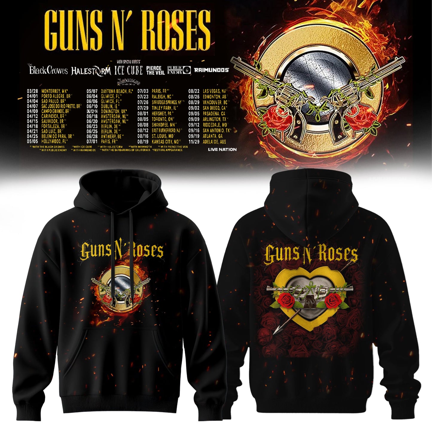 2026 TOUR HOODIE IS HERE – LIMITED EDITION 🔥