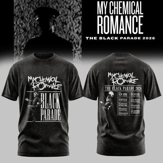 M.C.R – The Black Parade Tour NA 2026 Limited T-Shirt