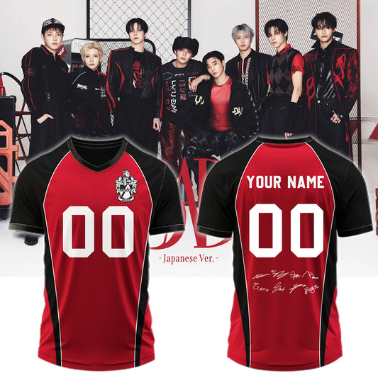 .ATEEZ BAD signed Jersey (Custom Name & Number)