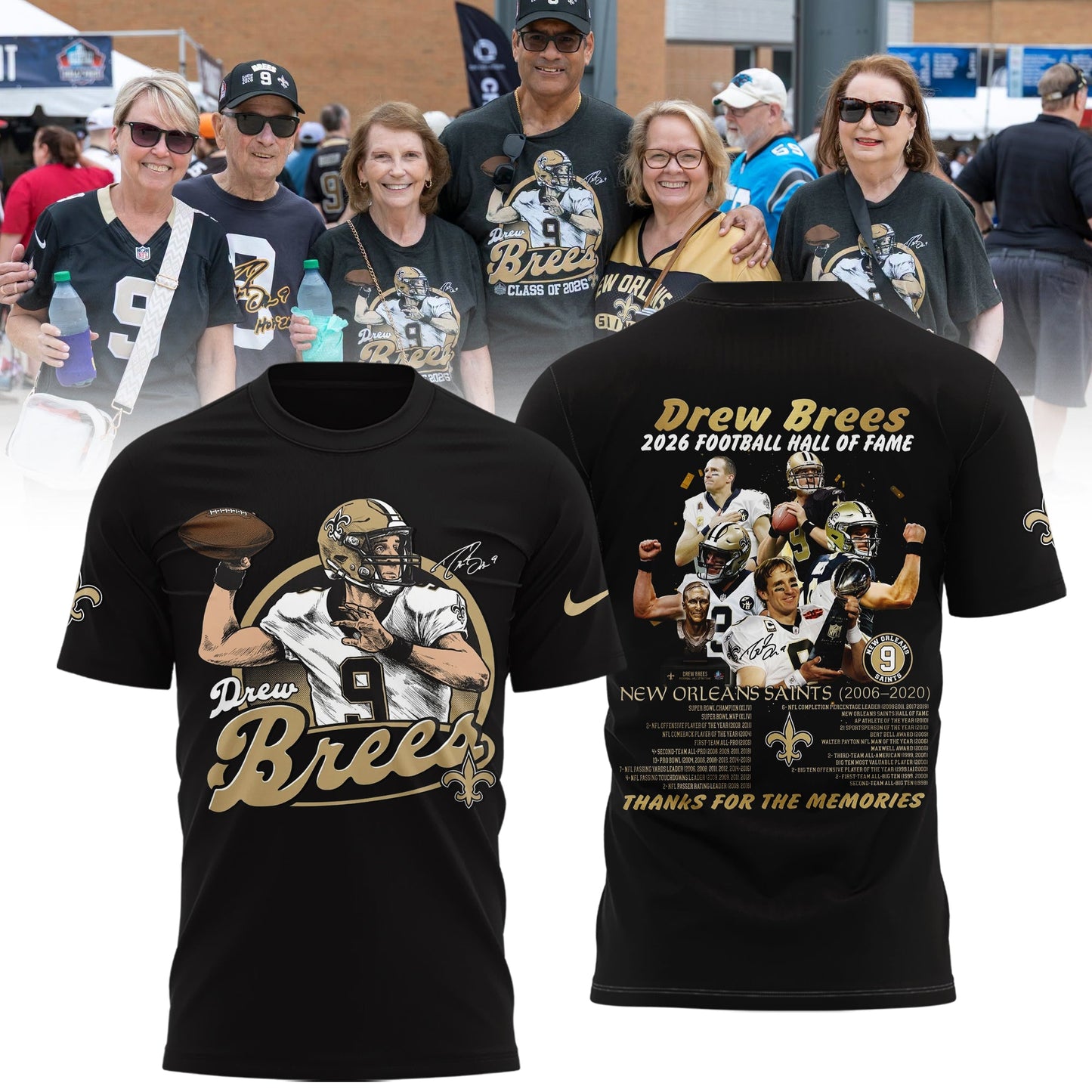 Limited Edition New Orleans Saints Drew Brees Shirt
