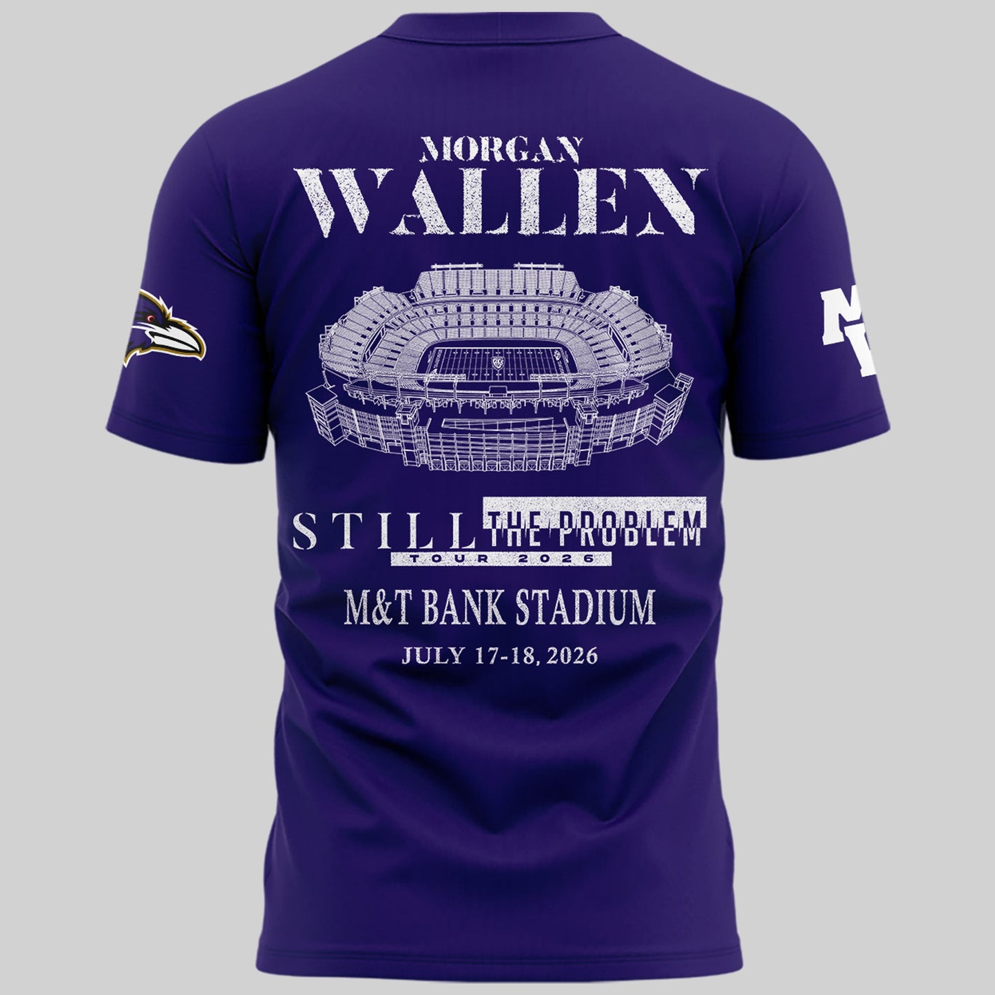 1.Special New Edition Baltimore Ravens x MW  Tshirt 2026
