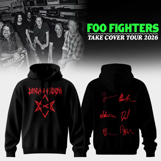 FF ”Take Cover Tour 2026” Limited Edition Signature – Hoodie