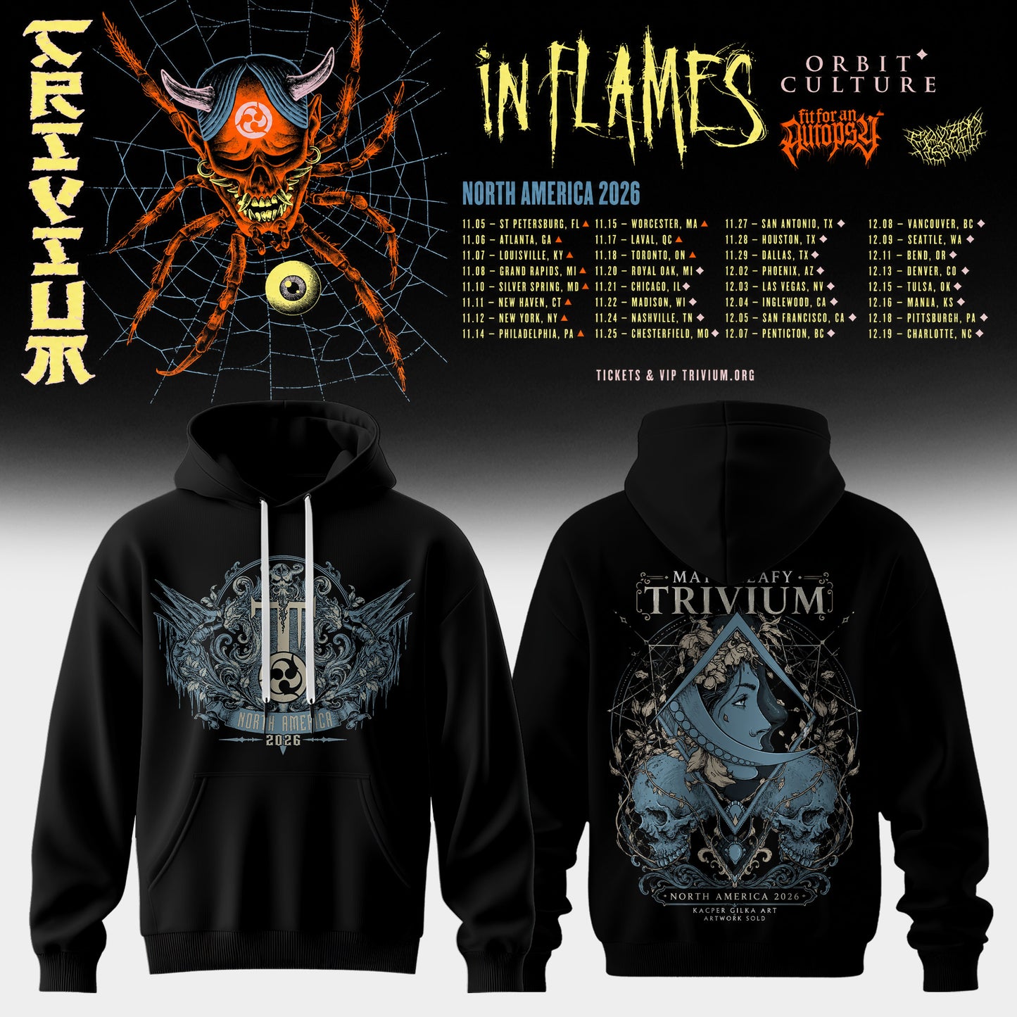_Crown in the Grave World Tour 2026 Edition Hoodie