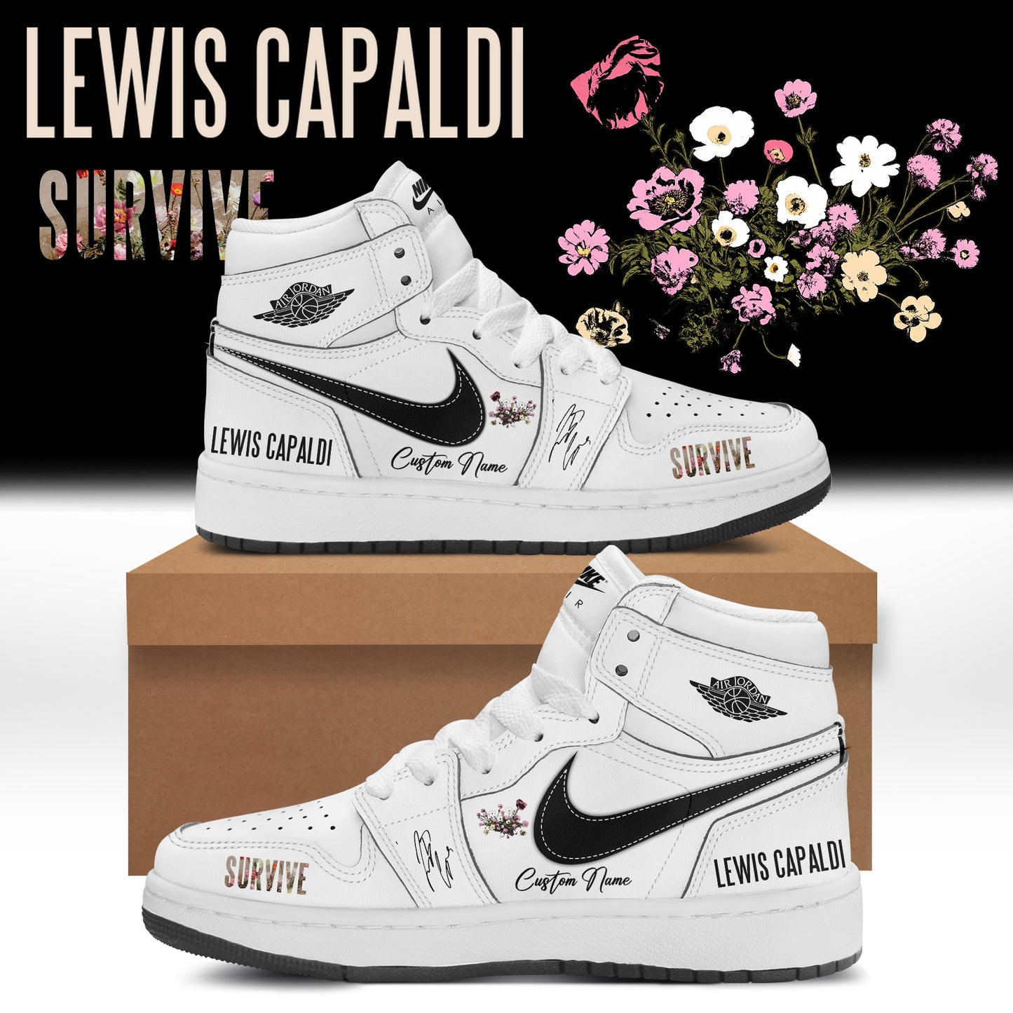 .Lewis Capaldi Tour 2026 – Shoes