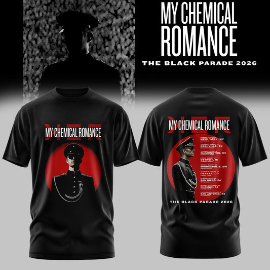 M.C.R – The Black Parade Tour NA 2026 Limited T-Shirt