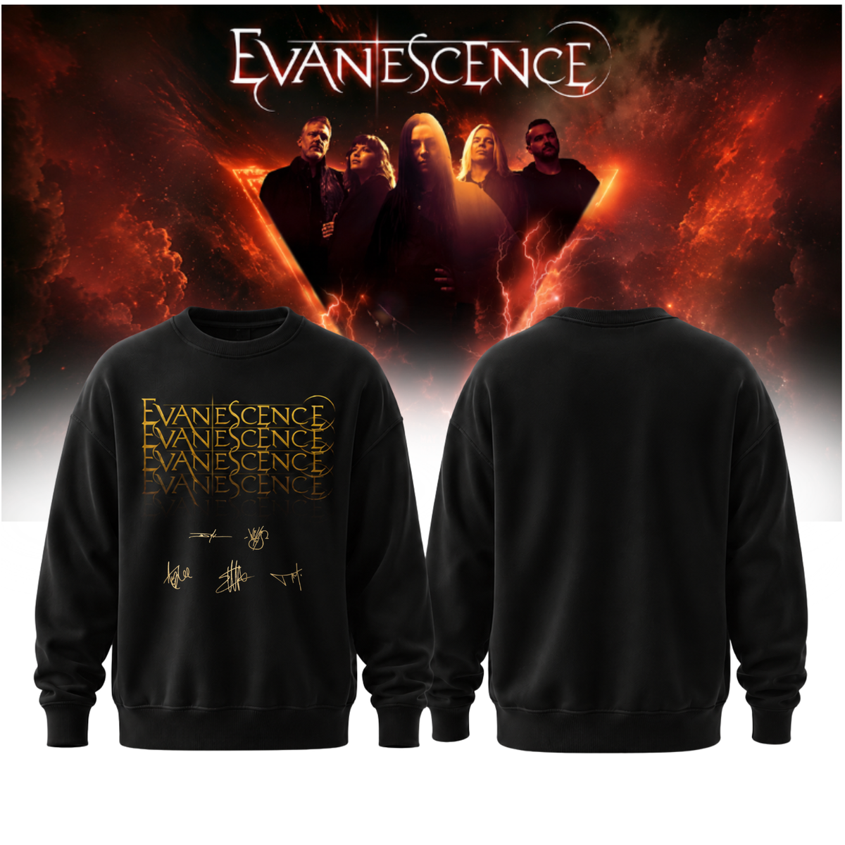Evanescence “Sanctuary 2026 World Tour” – Sweatshirt