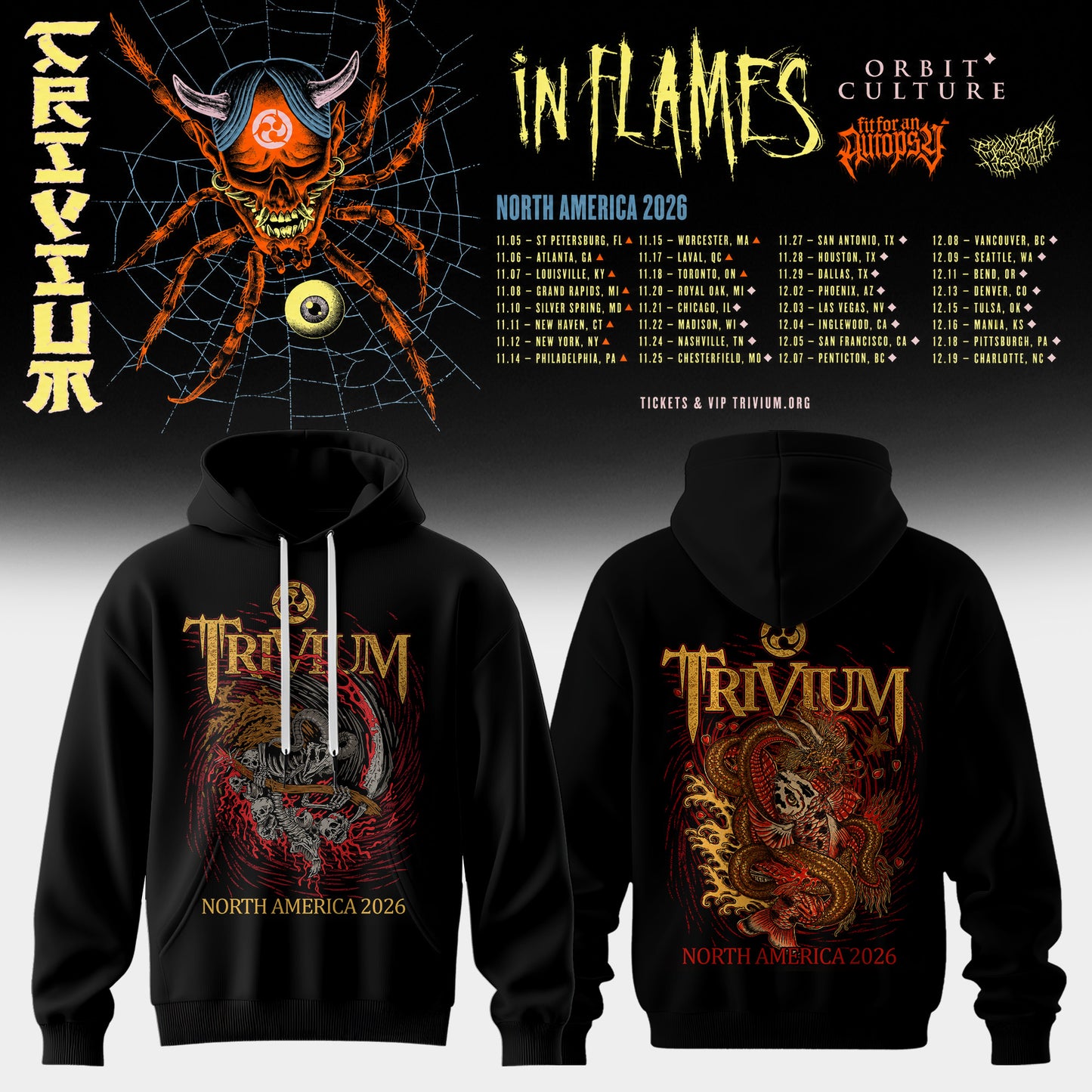 _Crown in the Grave World Tour 2026 Edition Hoodie