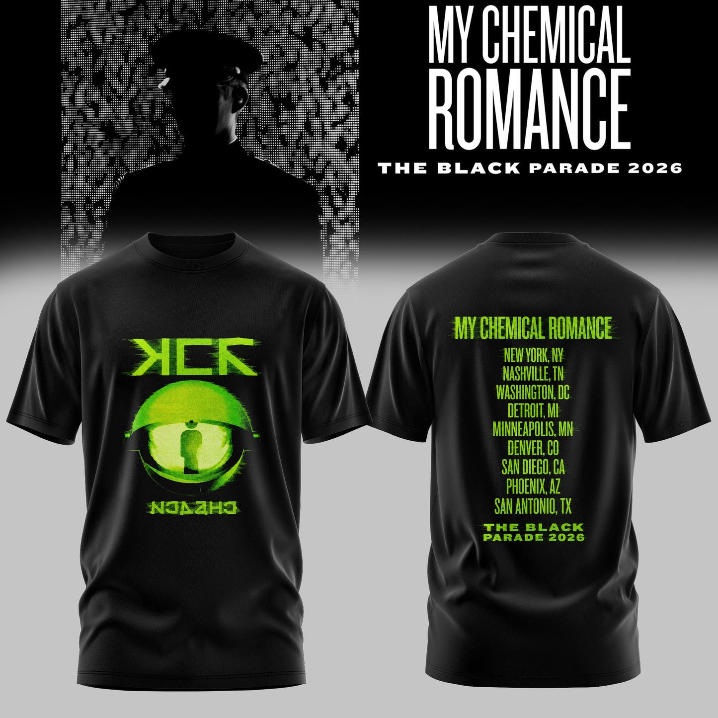 M.C.R – The Black Parade Tour NA 2026 Limited T-Shirt