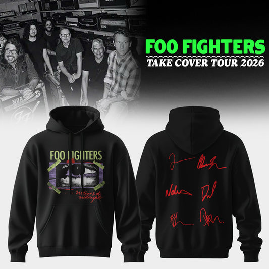 FF ”Take Cover Tour 2026” Limited Edition Signature – Hoodie