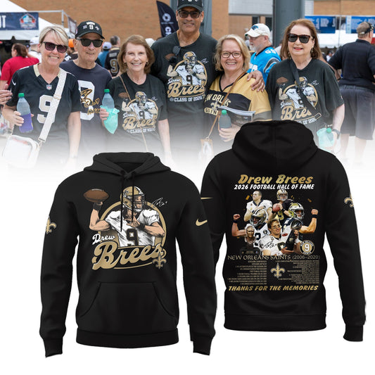 Limited Edition New Orleans Saints Drew Brees Hoodie