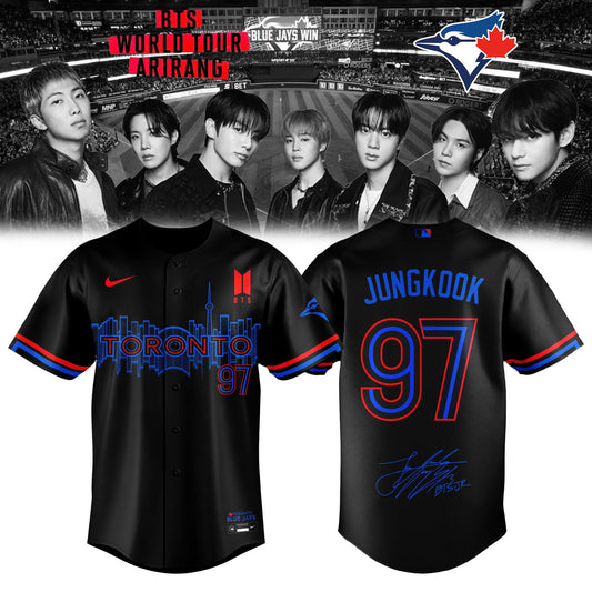 Toronto Blue Jays x JUNGKOOK 97 BTS World Tour 2026 Limited Edition Jersey