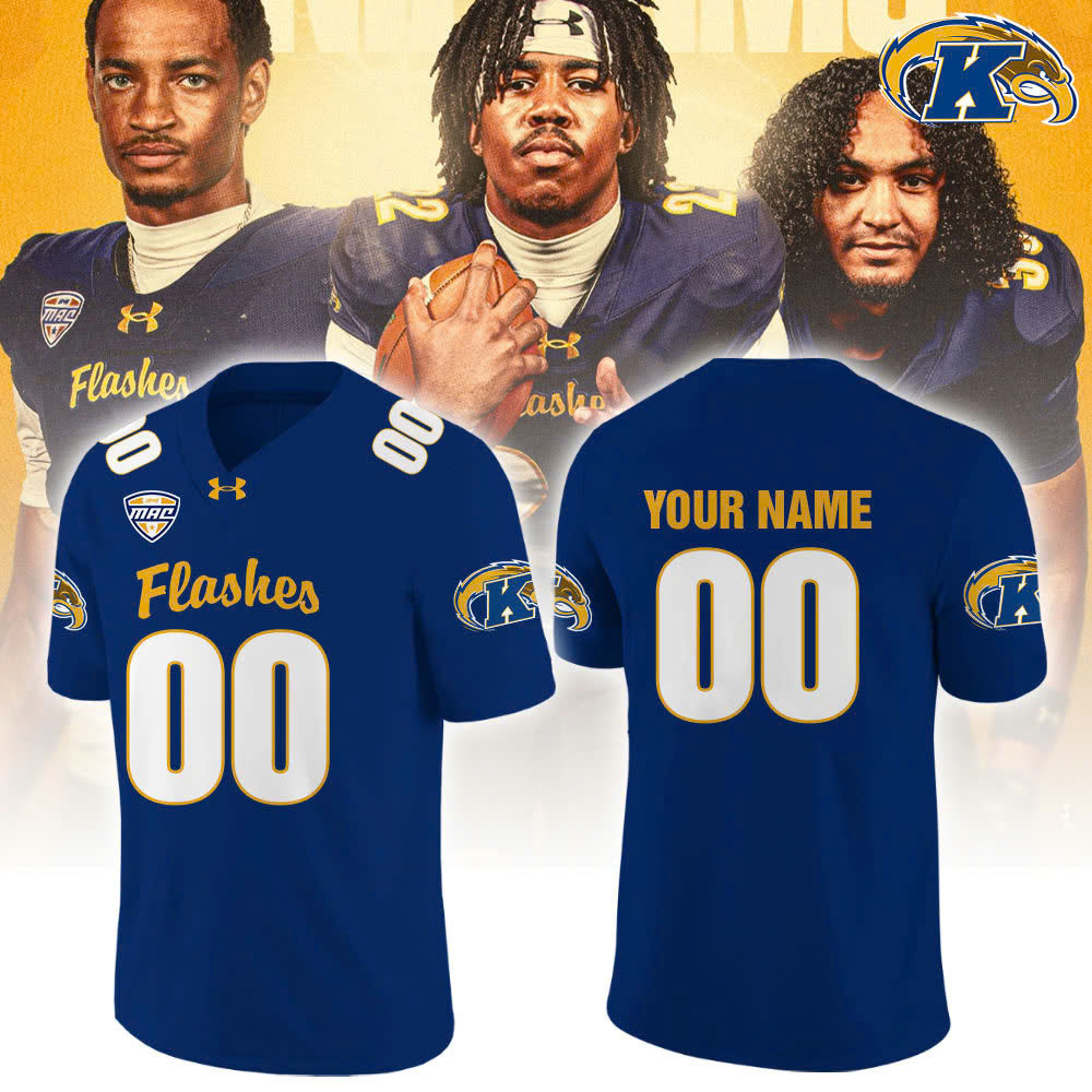 Kent State Golden Flashes Football 2026 Navy Uniform Limited Football Jersey