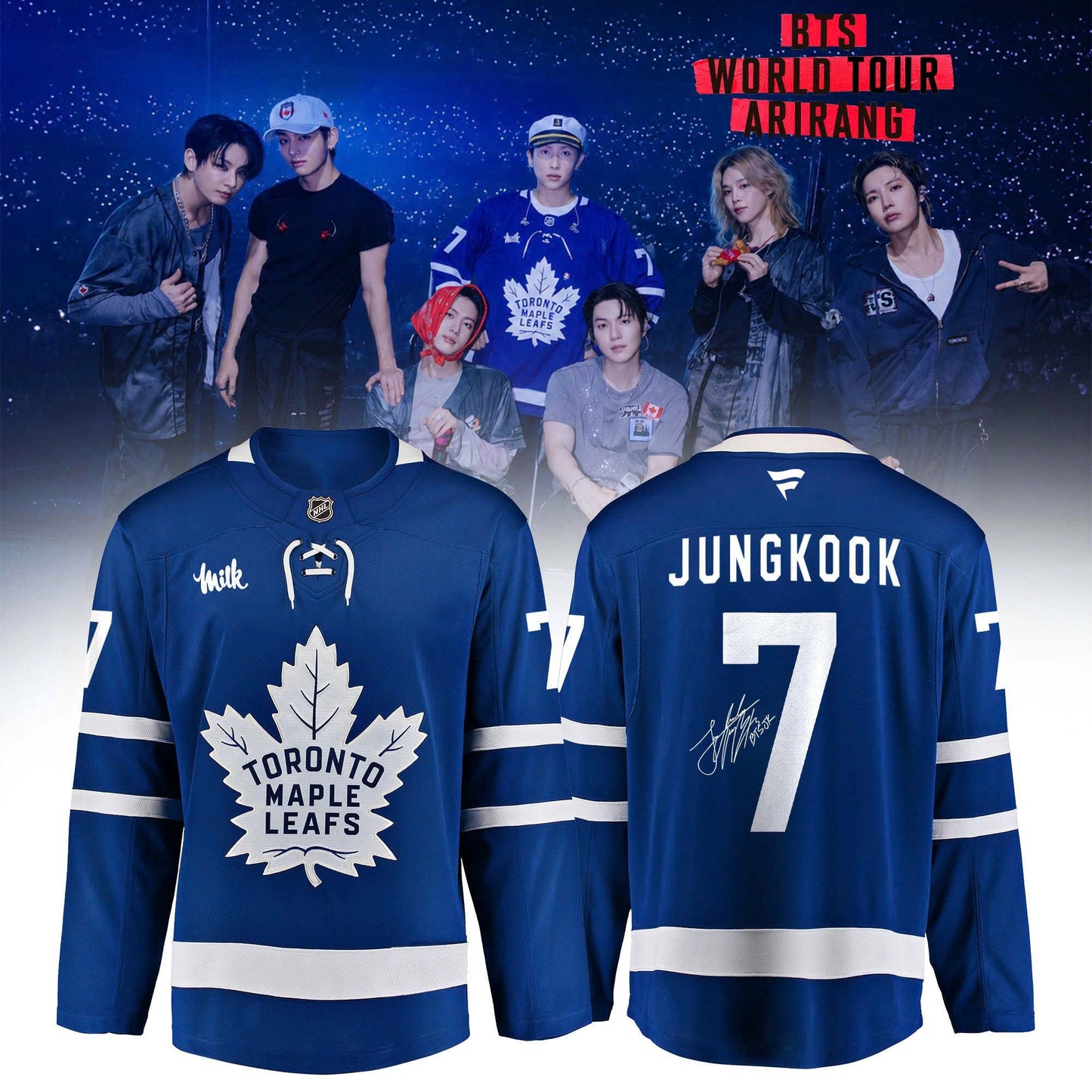 TML x BTS World Tour 2026 Limited Edition Jersey