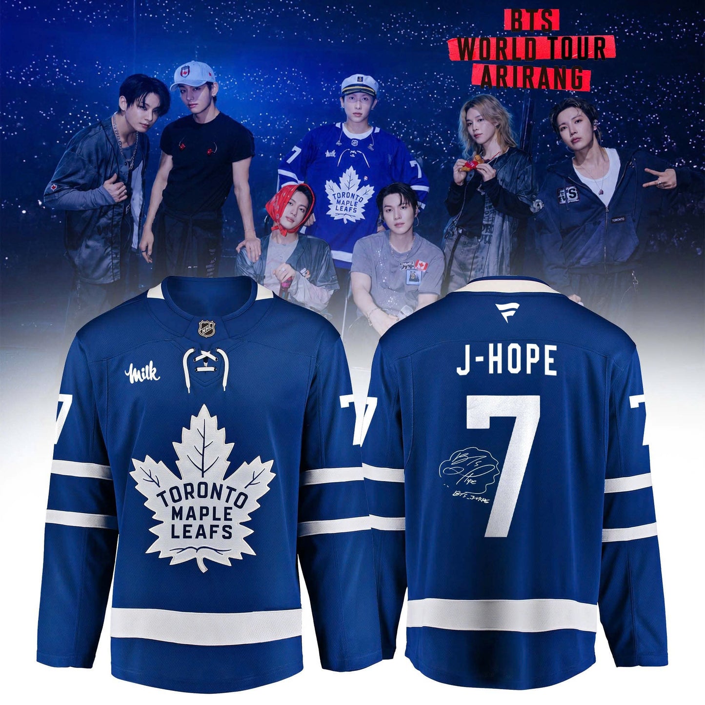 TML x BTS World Tour 2026 Limited Edition Jersey