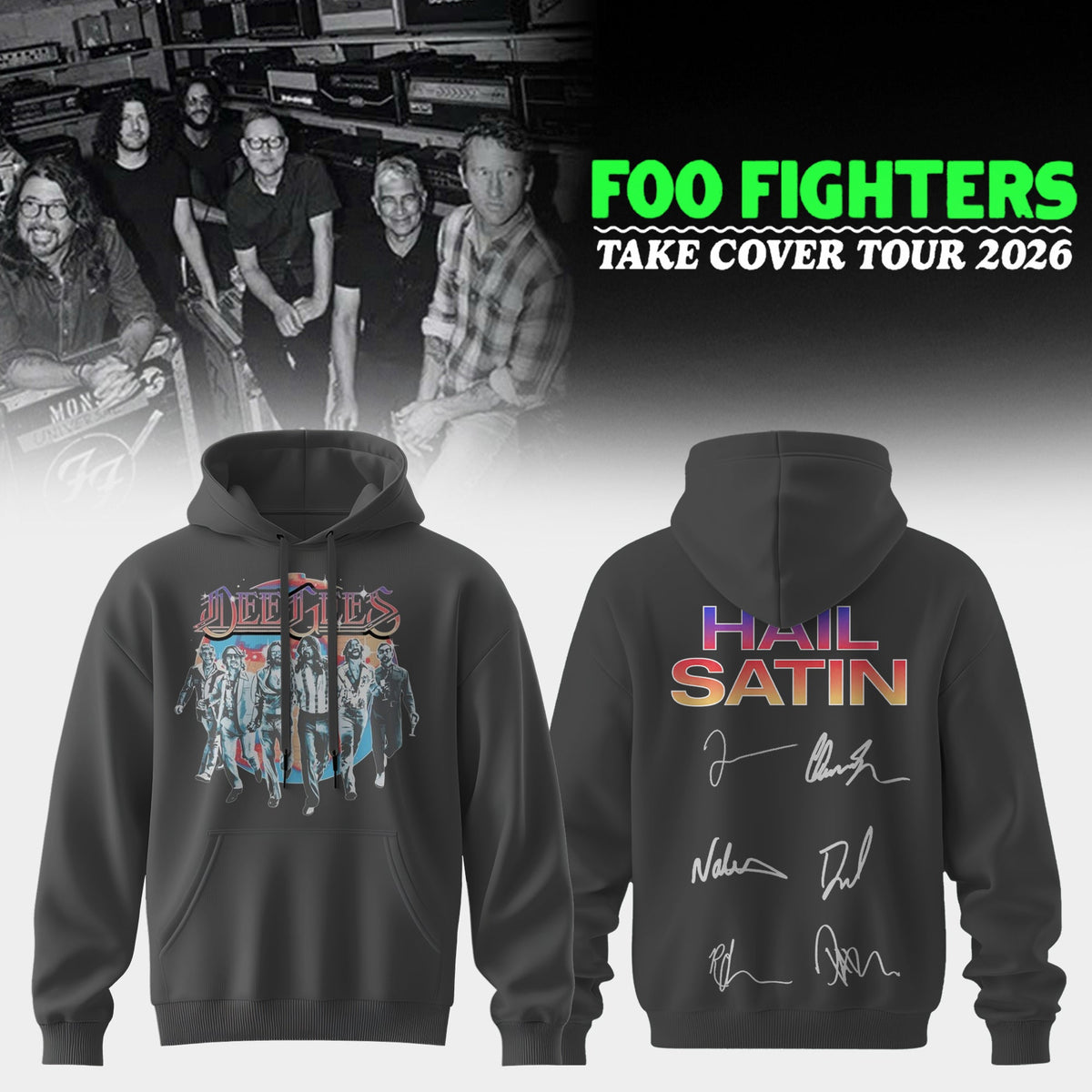FF ”Take Cover Tour 2026” Limited Edition Signature – Hoodie