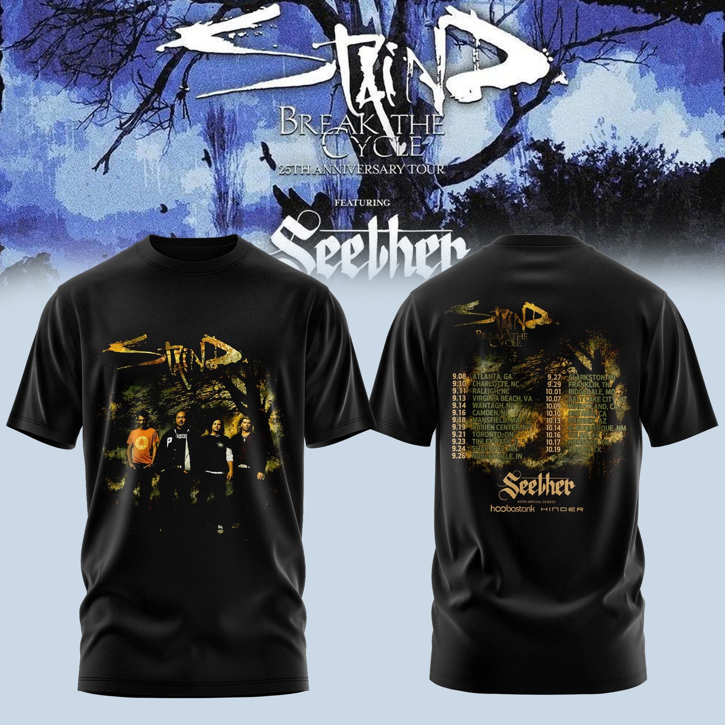 Break The Cycle 25th Anniversary Tour Limited T-Shirt
