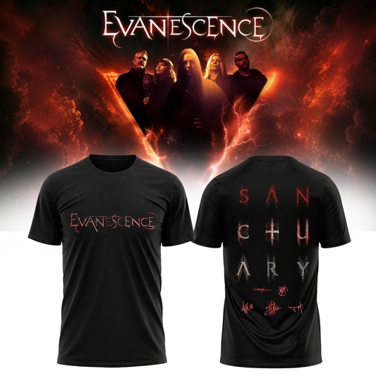 Evanescence “Sanctuary 2026 World Tour” – TShirt