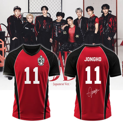 .ATEEZ BAD signed Jersey