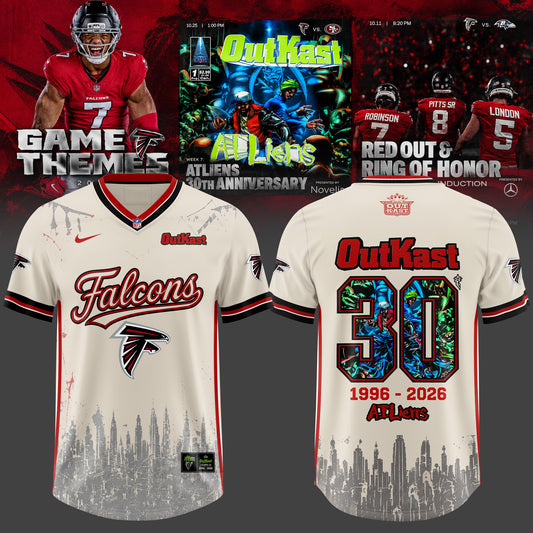 _ FALCONS × OUTKAST ATLiens 30TH ANNIVERSARY 2026 Edition Football Jersey