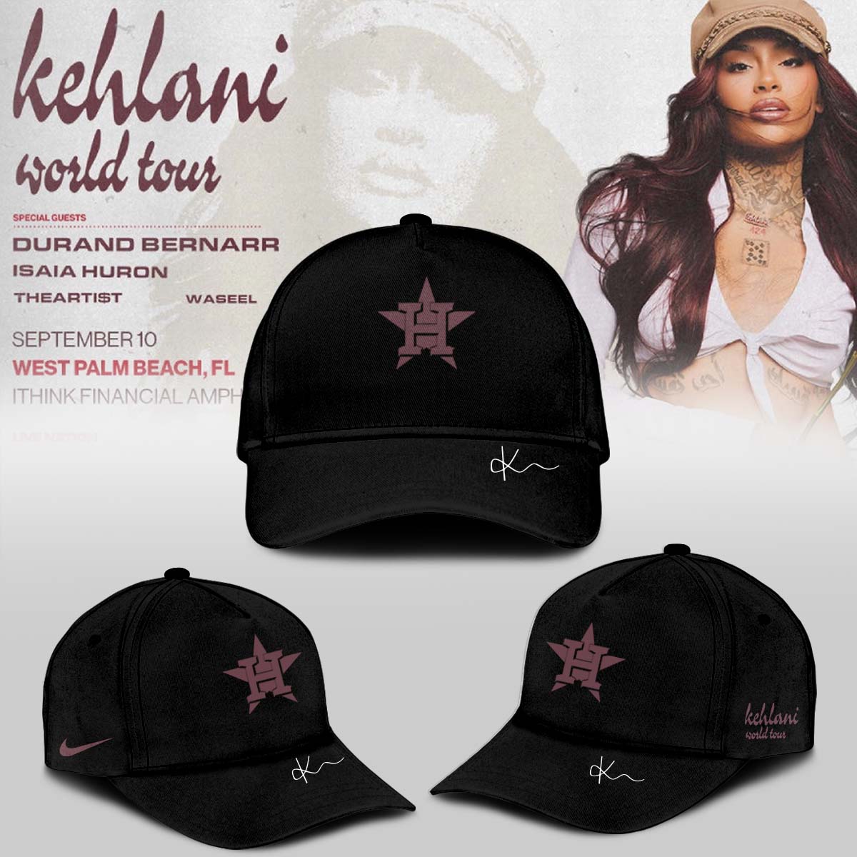 Kehlani World Tour Limited Edition Signature – Jersey 4