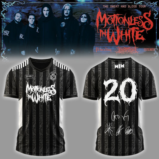 Motionless In White Signed Decades Jersey