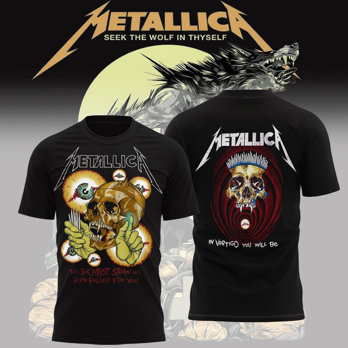 Limited Edition _Metallica x Halloween 2026 Shirt