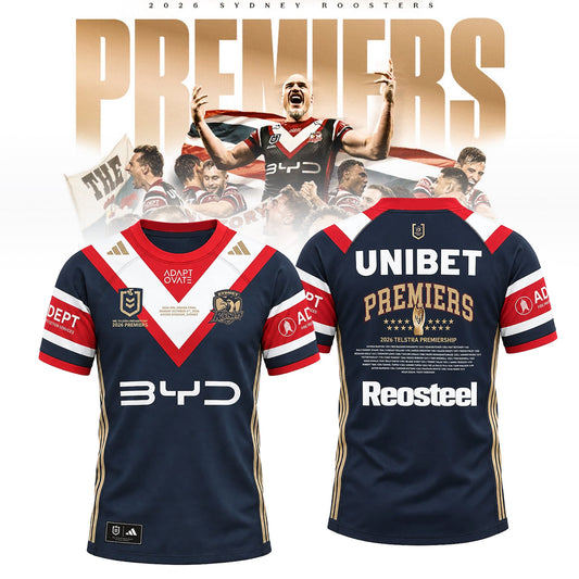 Sydney Roosters 2026 PREMIERS Limited Jersey