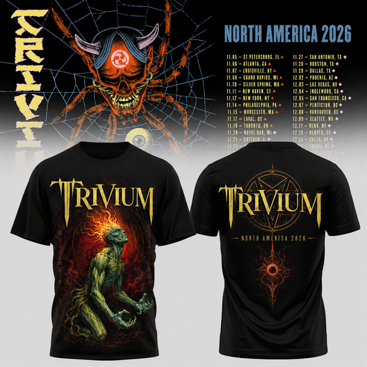 TRIVIUM – NORTH AMERICA TOUR 2026 COLLECTION TEE