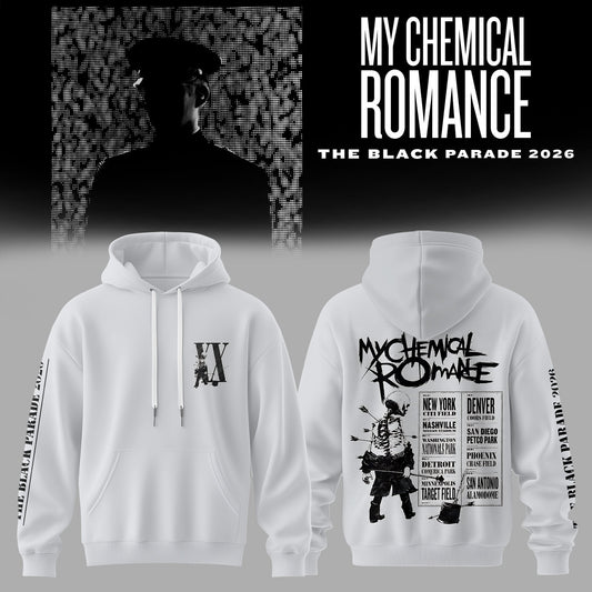 M.C.R – The Black Parade Tour NA 2026 Limited Hoodie