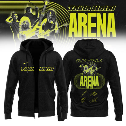 ,,,Tokio Hotel ”ARENA TOUR 2026” Limited Edition Signature – Zip Hoodie