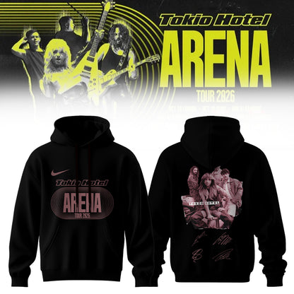 ,,.Tokio Hotel ”ARENA TOUR 2026” Limited Edition Signature – Hoodie
