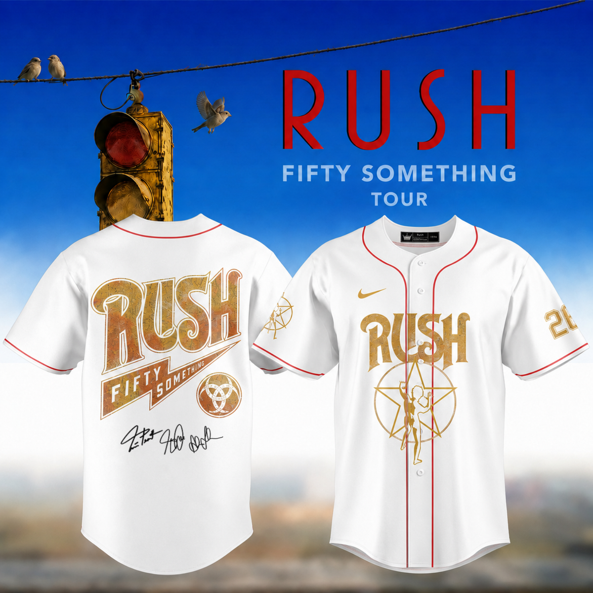 ,,,RUSH “Fifty Something Tour” 2026 Signed – Jersey