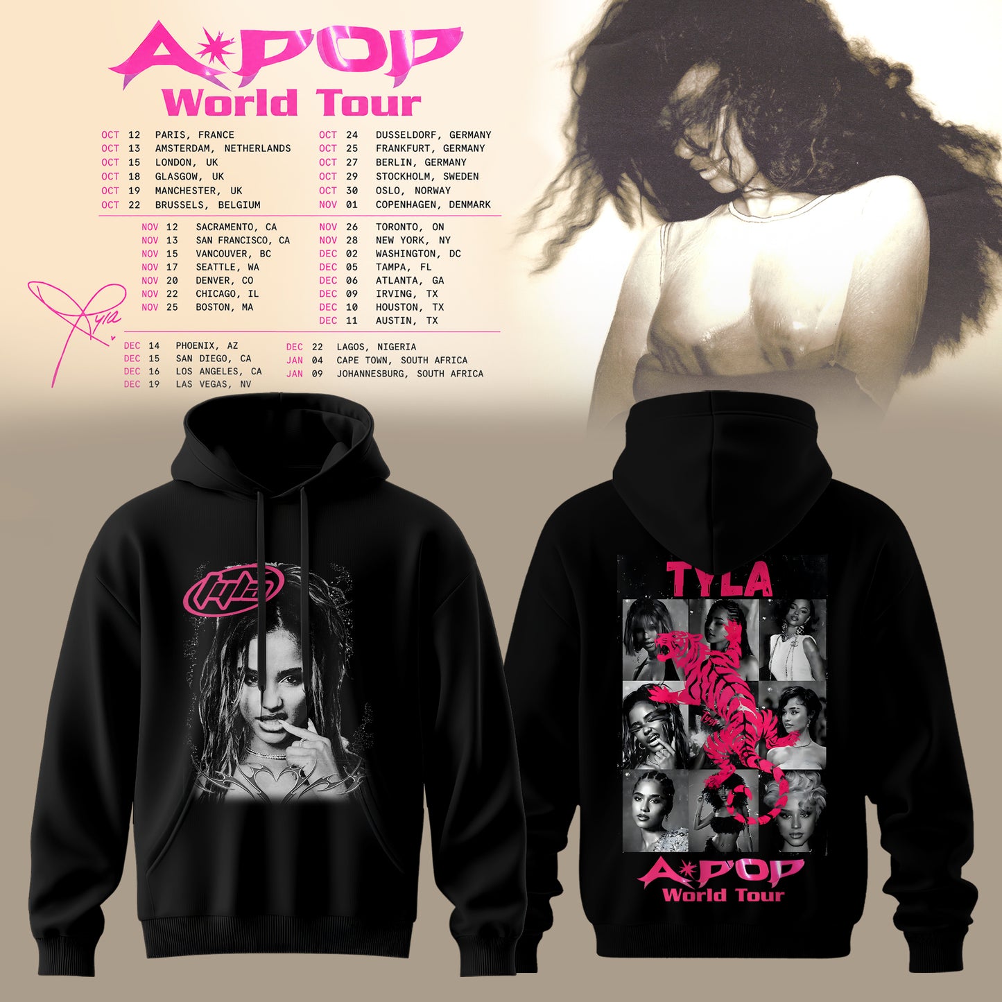 _ THE A*POP WORLD TOUR 2026 Edition Hoodie