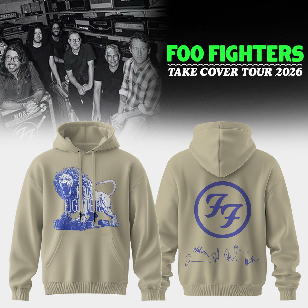 FF ”Take Cover Tour 2026” Limited Edition Signature – Hoodie