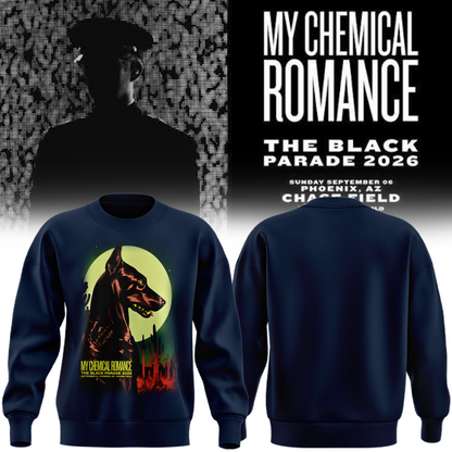 Exclusive City Edition My Chemical Romance x Arizona Diamondbacks Navy Sweatshirt 2026