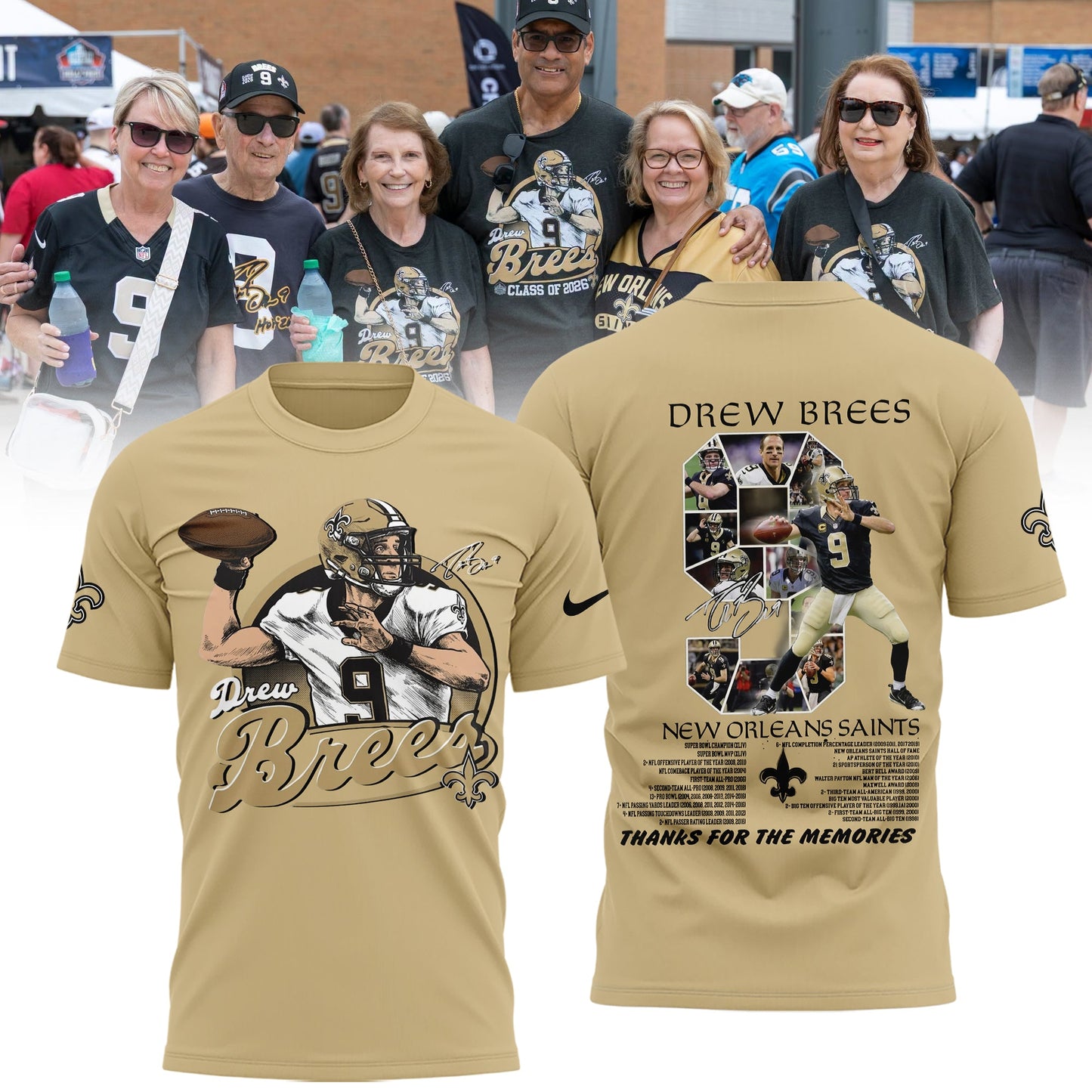 Limited Edition New Orleans Saints Drew Brees Shirt