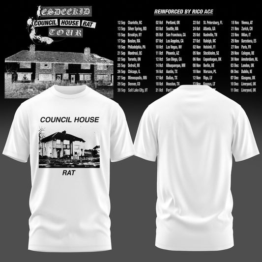 Council House Rat Tour Vintage Washed Graphic Tee