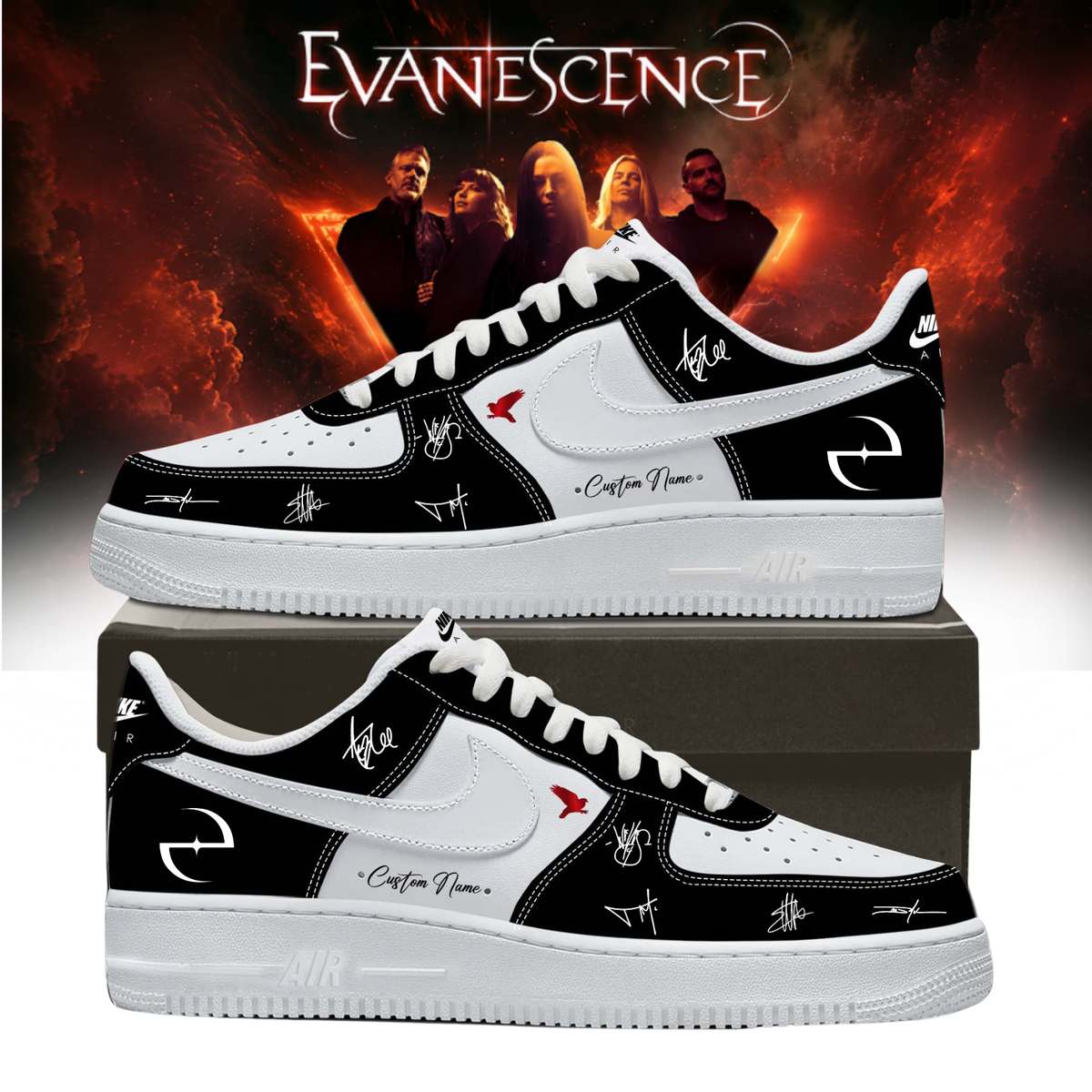 Evanescence “Sanctuary 2026 World Tour” Shoes