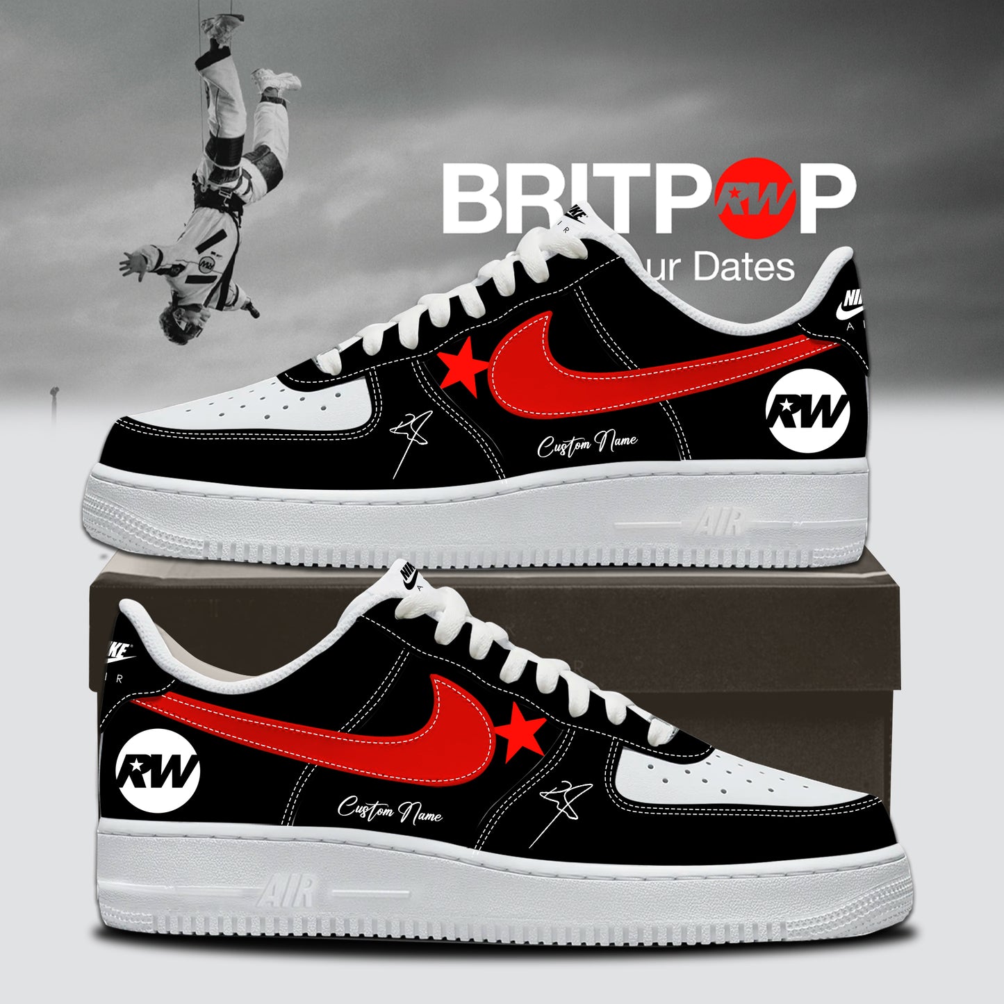Robbie Williams BRITPOP World Tour Shoes