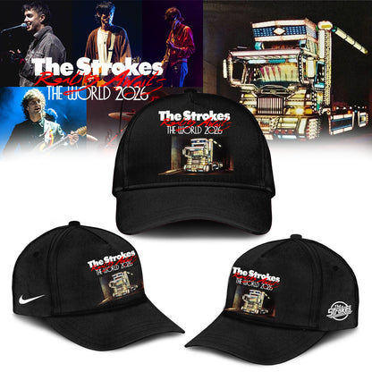 ,,,The Strokes Reality Awaits World Tour 2026 Limited Edition Signature – Bomber