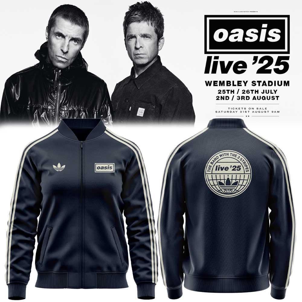 . Limited Edition Oasis “Live ’25” Tour Firebird Zip Jacket