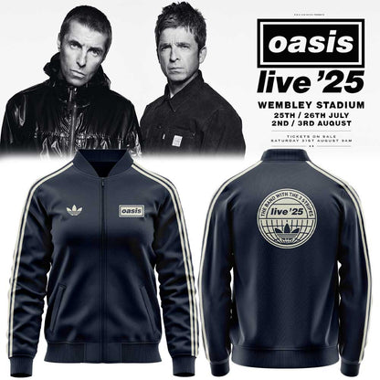 . Limited Edition Oasis “Live ’25” Tour Firebird Zip Jacket