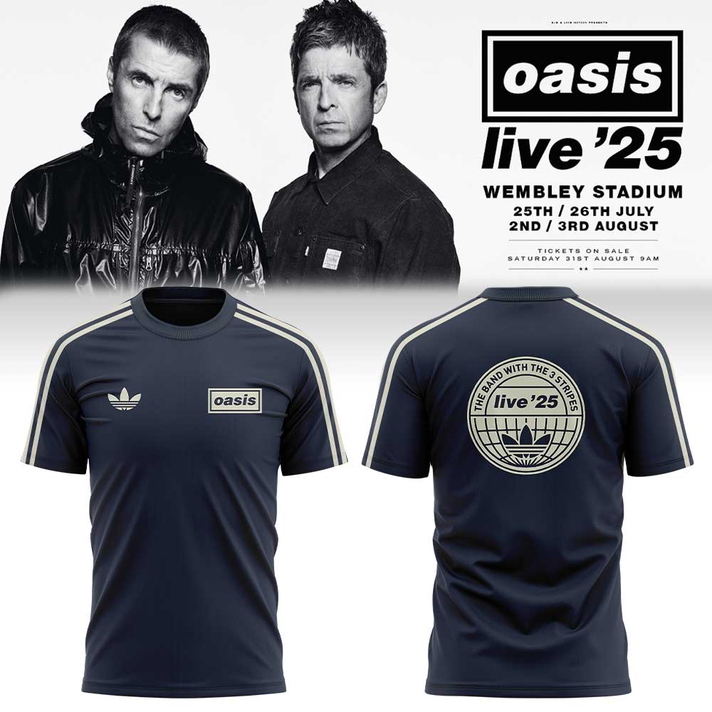 . Limited Edition Oasis “Live ’25” Tour Firebird Shirt