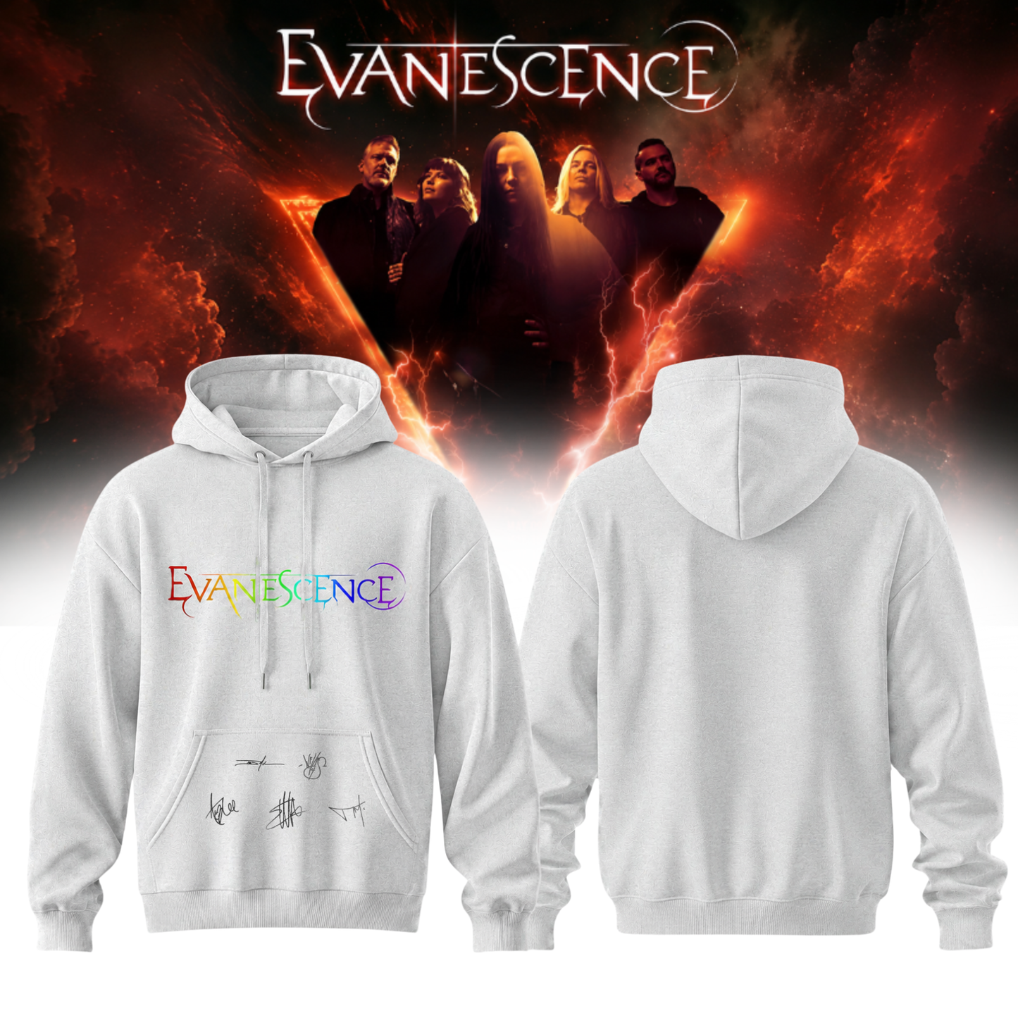 Evanescence “Sanctuary 2026 World Tour” – Hoodie