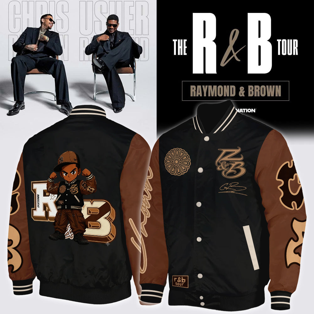 _,Official Chris Brown R&B Tour Signed Bomber