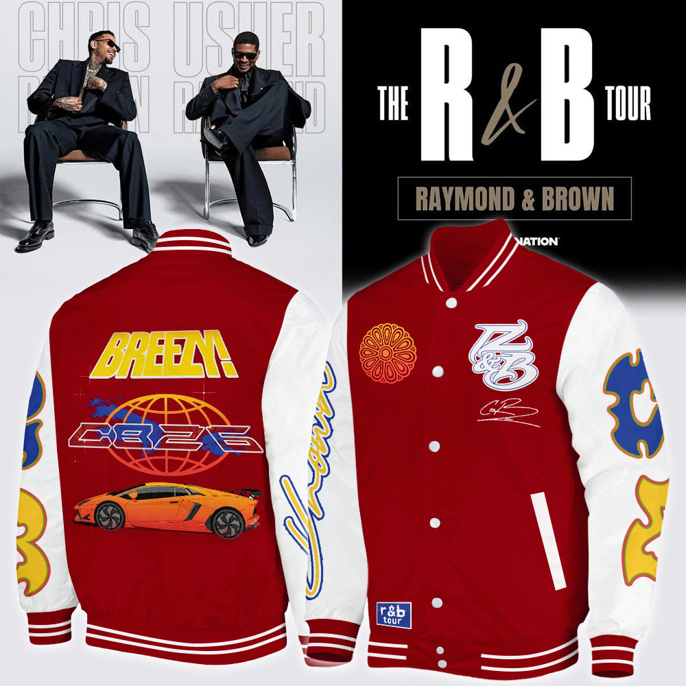 _,Official Chris Brown R&B Tour Signed Bomber