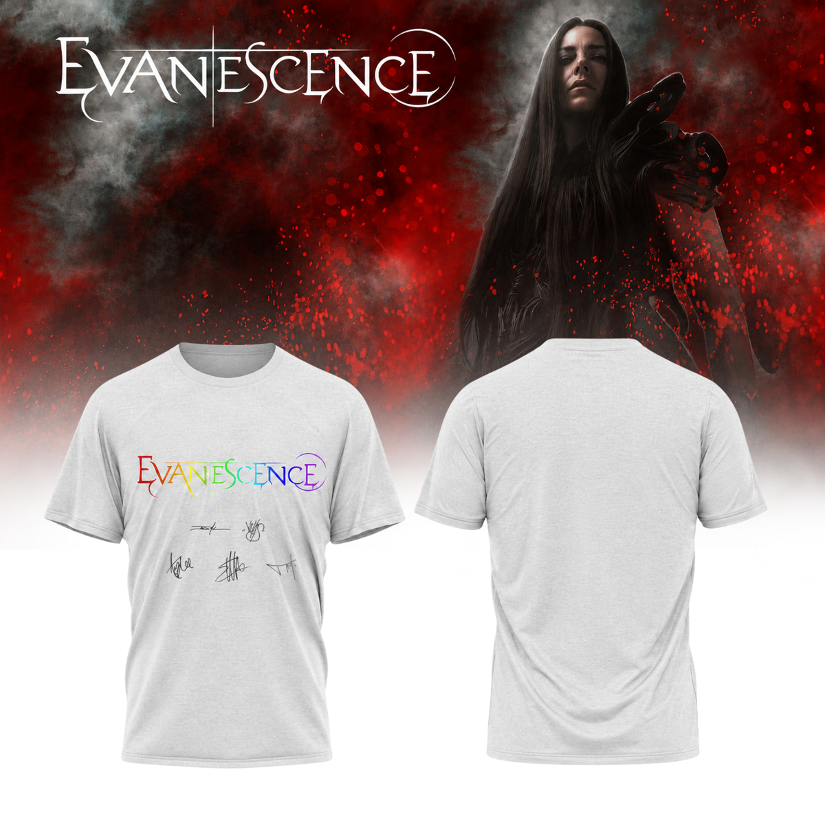 Evanescence “Sanctuary 2026 World Tour” – TShirt