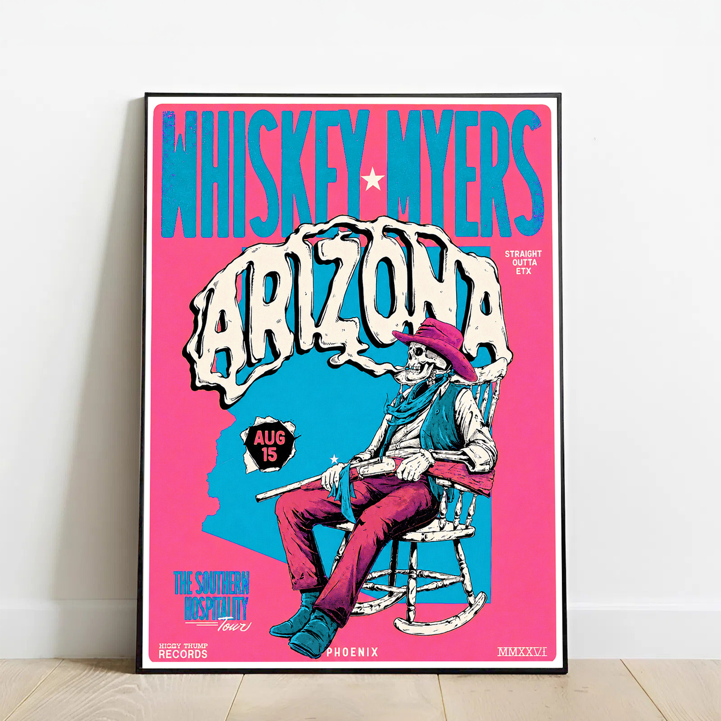 Limited Edition Whiskey Myers Southern Hospitality Tour In Arizona Poster 3