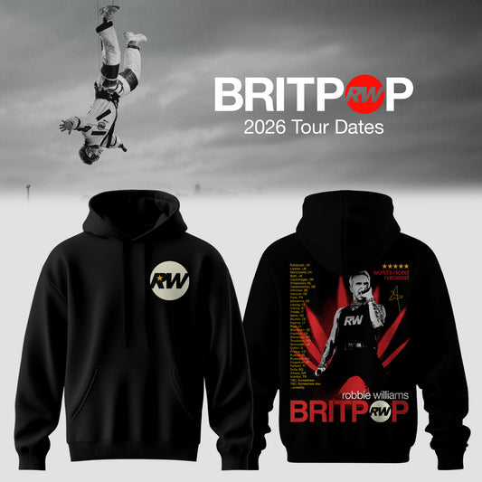 Robbie Williams BRITPOP World Tour Hoodie