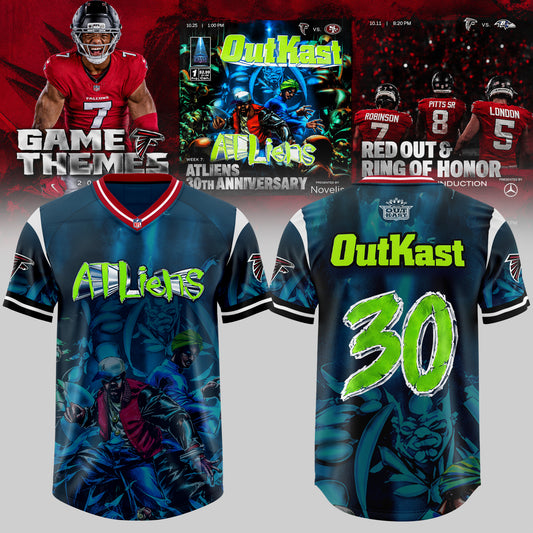 _ FALCONS × OUTKAST ATLiens 30TH ANNIVERSARY 2026 Edition Football Jersey